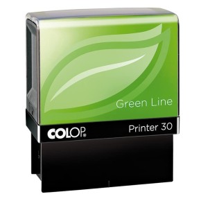 Tampon Colop Printer Green Line 30 - 4 lignes max. - 47x18 mm