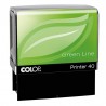 Tampon Colop Printer Green Line 40 - 6 lignes max. - 59x23 mm