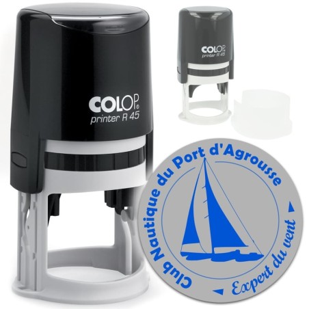 Tampon Colop Printer Line R45 - 8 lignes max. - Ø 45 mm Tampon Colop Printer Line R45 - 8 lignes max. - Ø 45 mm