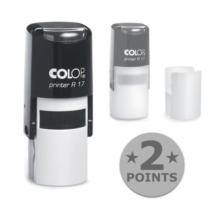 Tampon Colop Printer Line R17 - 3 lignes max. - Ø 17 mm Tampon Colop Printer Line R17 - 3 lignes max. - Ø 17 mm