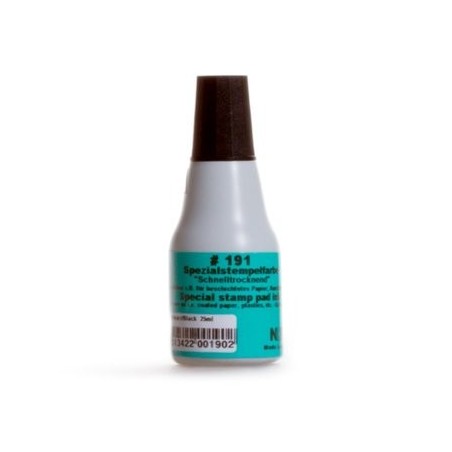 FLACON ENCRE TAMPON SECHAGE RAPIDE - COLOP E191 - NOIR - 25 ML FLACON ENCRE TAMPON SECHAGE RAPIDE - COLOP E191 - NOIR - 25 ML