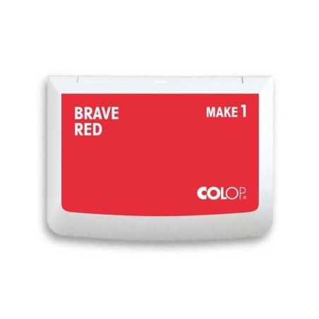 Encreur Colop Make 1 Brave Red - Rouge - 90 x 50 mm Encreur Colop Make 1 Brave Red - Rouge - 90 x 50 mm
