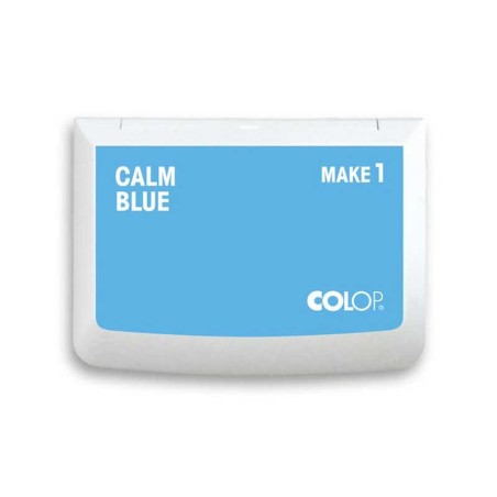 Encreur Make 1 Colop Calm Blue bleu clair Encreur Make 1 Colop Calm Blue bleu clair