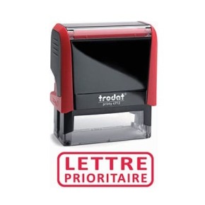 Tampon Lettre prioritaire Trodat XPrint