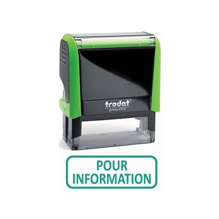 Tampon trodat XPrint Pour information