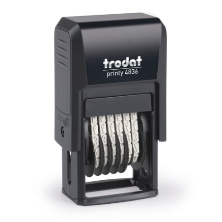 Tampon numéroteur Trodat 4836 - 6 bandes Tampon numéroteur Trodat 4836 - 6 bandes