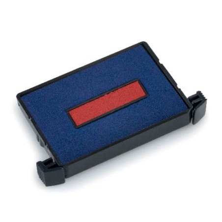 Cassette Trodat Encrage Bicolore 6/4750/2 - Bleu/Rouge Cassette Trodat Encrage Bicolore 6/4750/2 - Bleu/Rouge