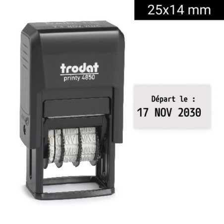 Tampon dateur Trodat Printy 4850 Tampon dateur Trodat Printy 4850
