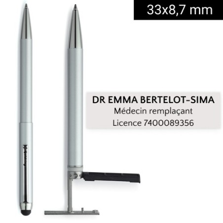 Stylo Goldring Argent Trodat G03A Stylo Goldring Argent Trodat G03A