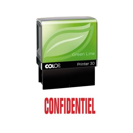 Tampon formule CONFIDENTIEL - Colop Printer 30 - 47 x 18 mm