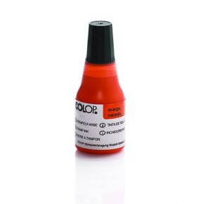 Flacon Encre à tampon - Néon UV - Colop E117 - Orange - 25 ml