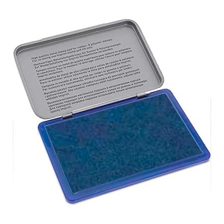 Encreur économique 9073M - 125x80mm - Bleu Encreur économique 9073M - 125x80mm - Bleu