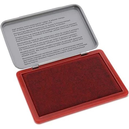 Encreur économique 9073M - 125x80mm - Rouge Encreur économique 9073M - 125x80mm - Rouge