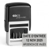 Tampon dateur Colop S220 - 1+1 lignes - 45x24mm