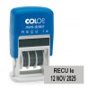 Tampon mini dateur Colop S160/L1 - RECU LE - 4mm