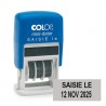 Tampon mini dateur Colop S160/L4 - SAISI LE - 4mm