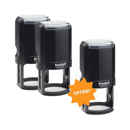 Pack de 3 tampons Trodat Printy 4642 : € HT / unité Pack de 3 tampons Trodat Printy 4642 : € HT / unité