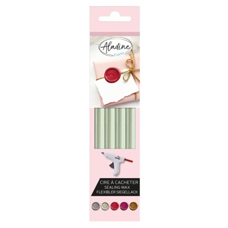Bâtons de cire vert d'eau pour cachet de cire personnalisé Bâtons de cire vert d'eau pour cachet de cire personnalisé