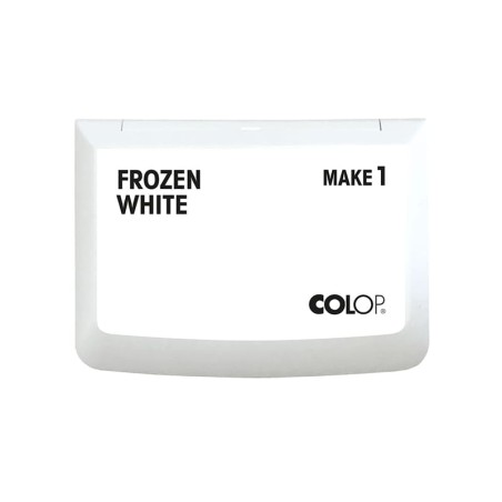 Encreur Colop Make 1 Frozen White - Blanc - 90 x 50 mm Encreur Colop Make 1 Frozen White - Blanc - 90 x 50 mm
